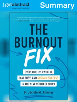 cover image of The Burnout Fix (Summary)
